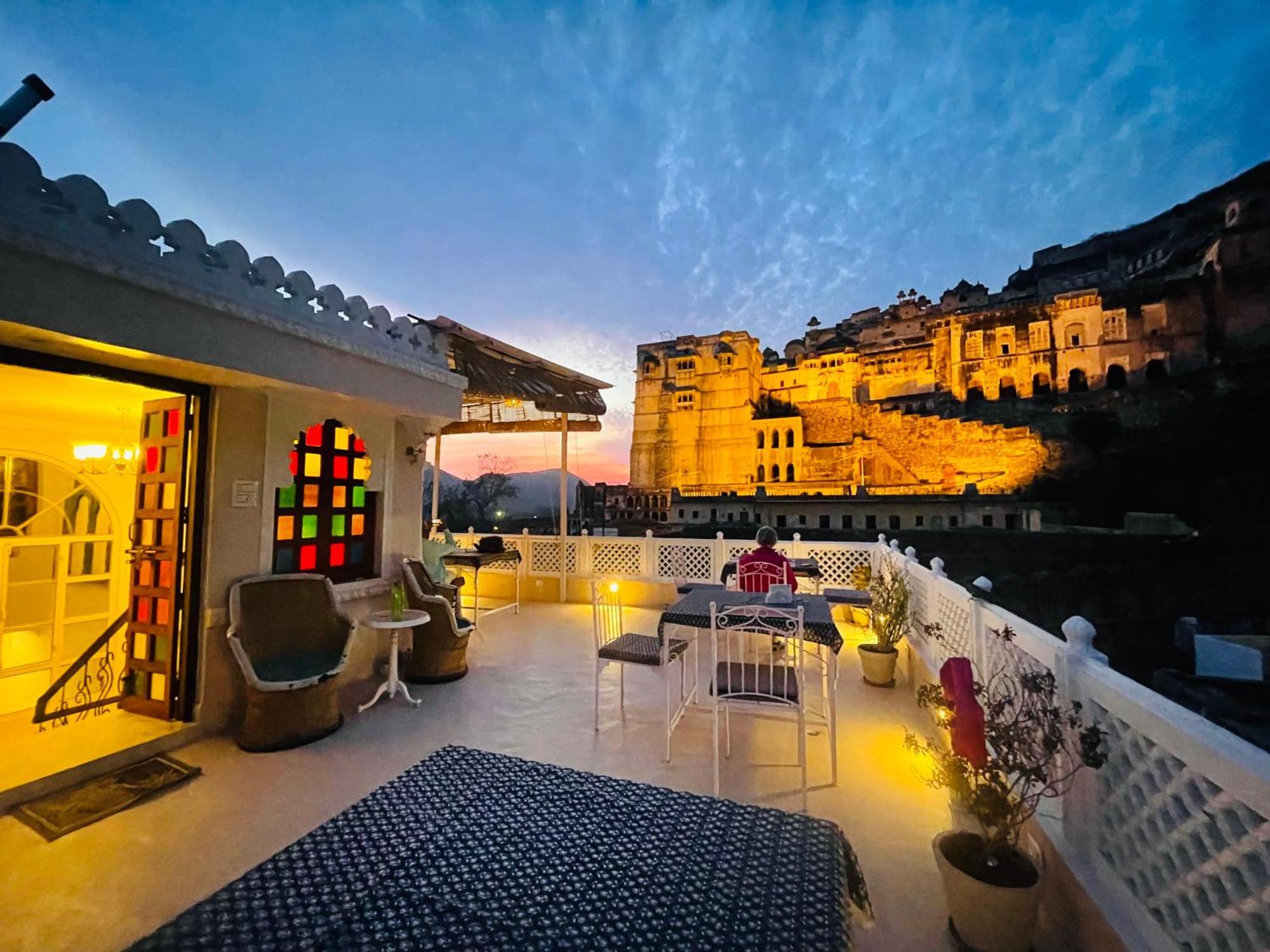 The Castle View Homestay Būndi Eksteriør bilde